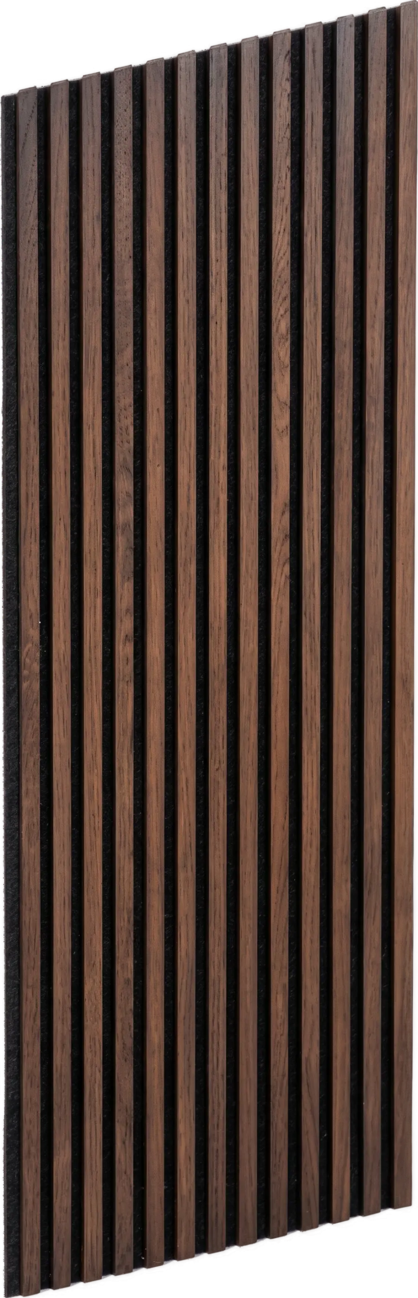 Acoustic Wall Panel Side (Walnut) 01